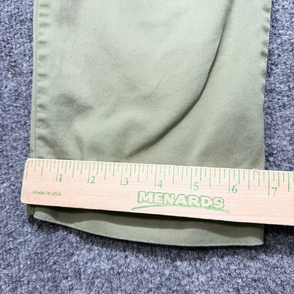 Polo Ralph Lauren Stretch Slim Fit Chino Pants Mens 36x32 Green Cotton Blend